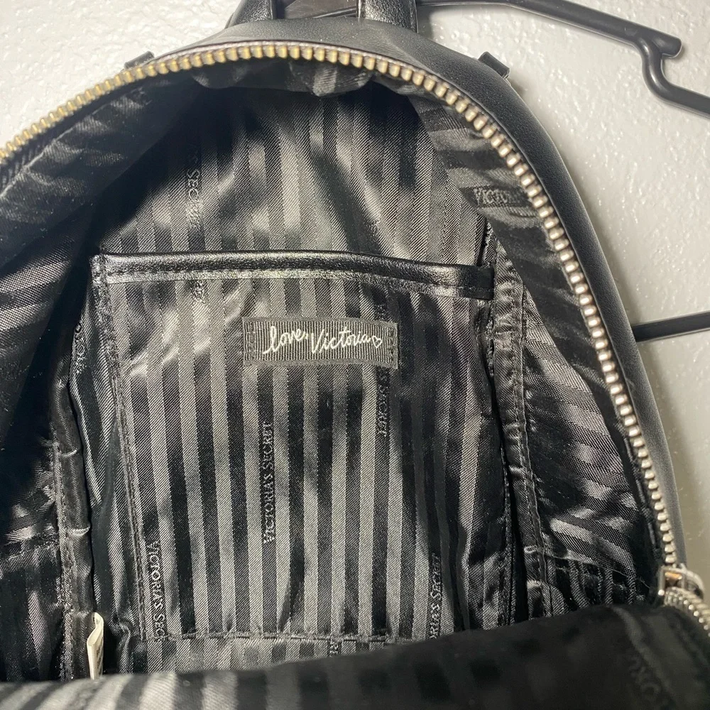 Victoria's Secret Black Edgy Backpack
